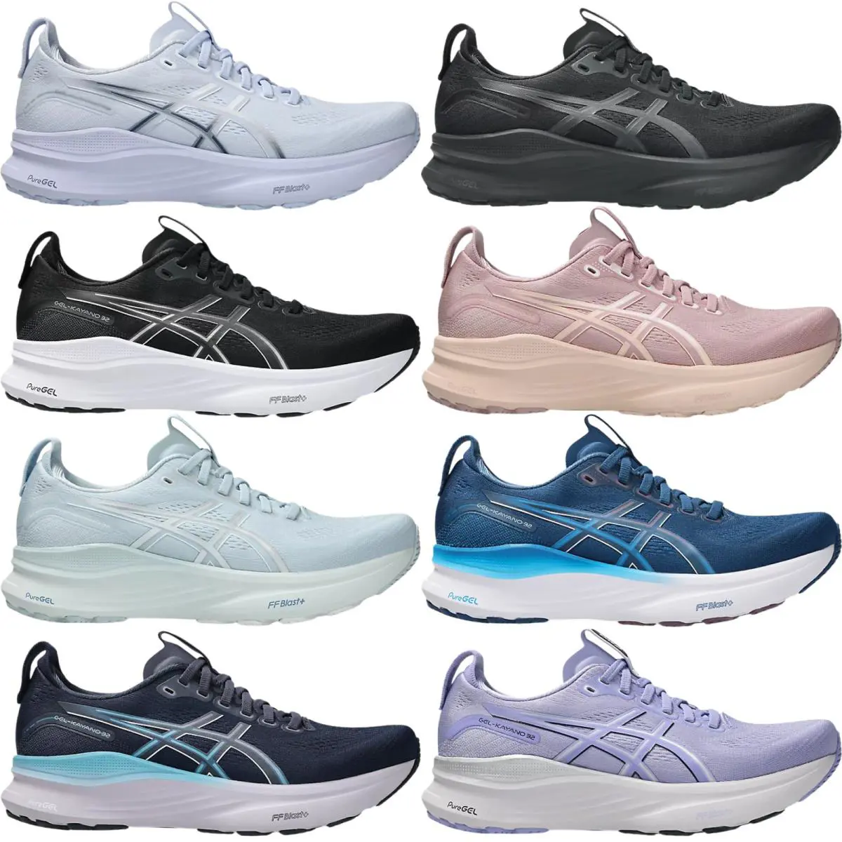 Asics shoes - Asics GEL-Kayano 32 - Black/Pearl Pink 79