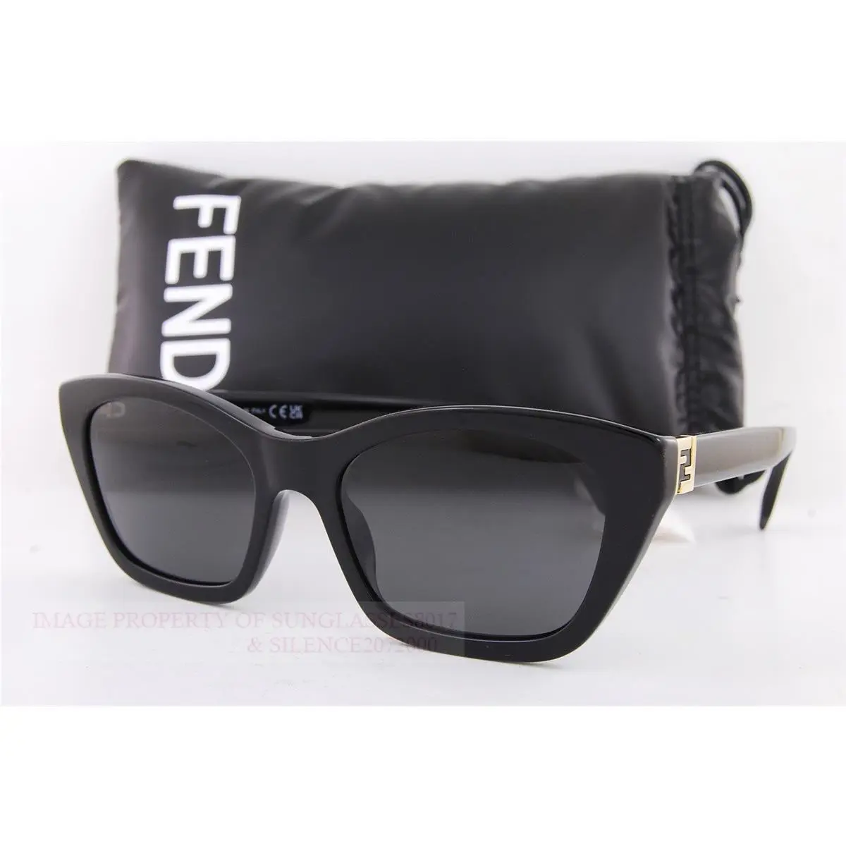 Fendi Sunglasses FE 40205I 01A Black/grey For Men Women