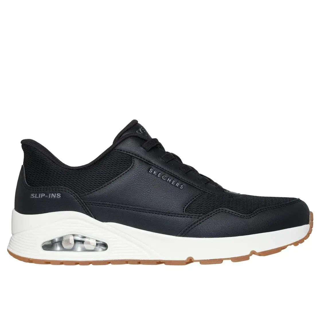 Skechers shoes - Slip-ins UNO - Banksia - UNO Banksia - 183022 BLK - Black/White 0