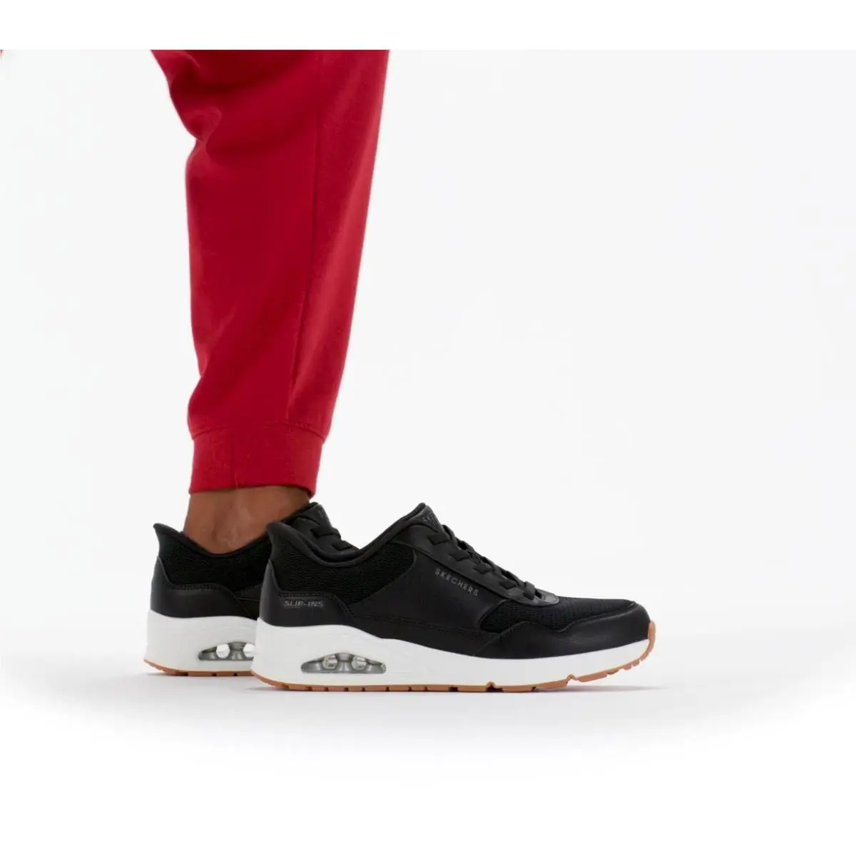 Skechers shoes - Slip-ins UNO - Banksia - UNO Banksia - 183022 BLK - Black/White 3