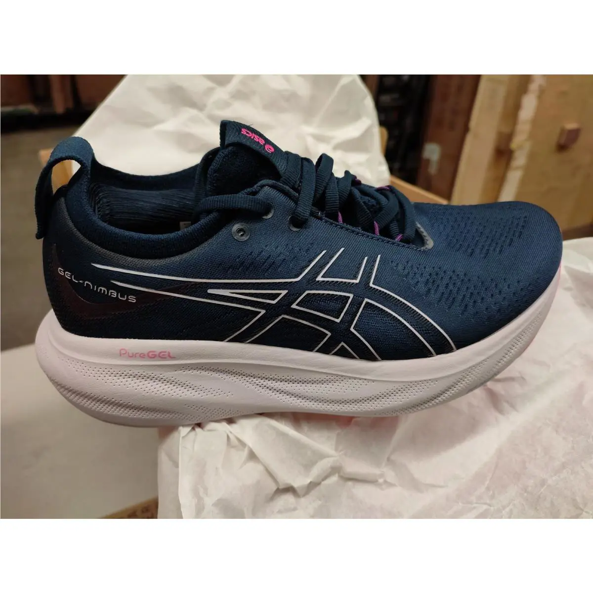 Asics shoes - ASICS Gel Nimbus 25 - Gel Nimbus - 1012B437-404 - Blue (UPC: 196074930777) 0