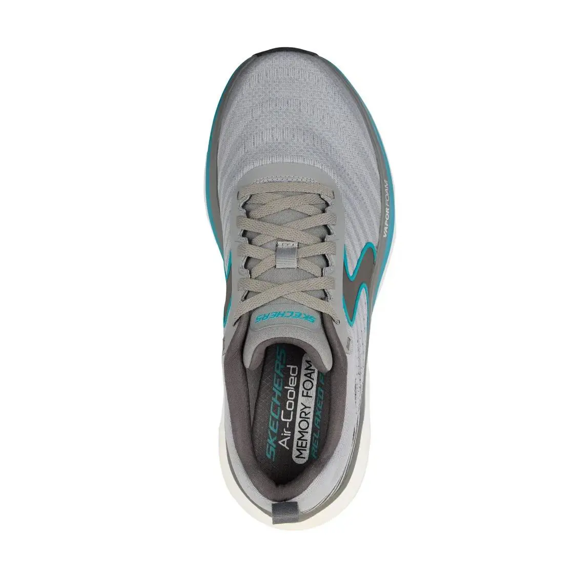 Skechers shoes - D`Lux Vapor - Gallor - Vapor Gallor - 233062 GRY - Gray/ Turquoise 2