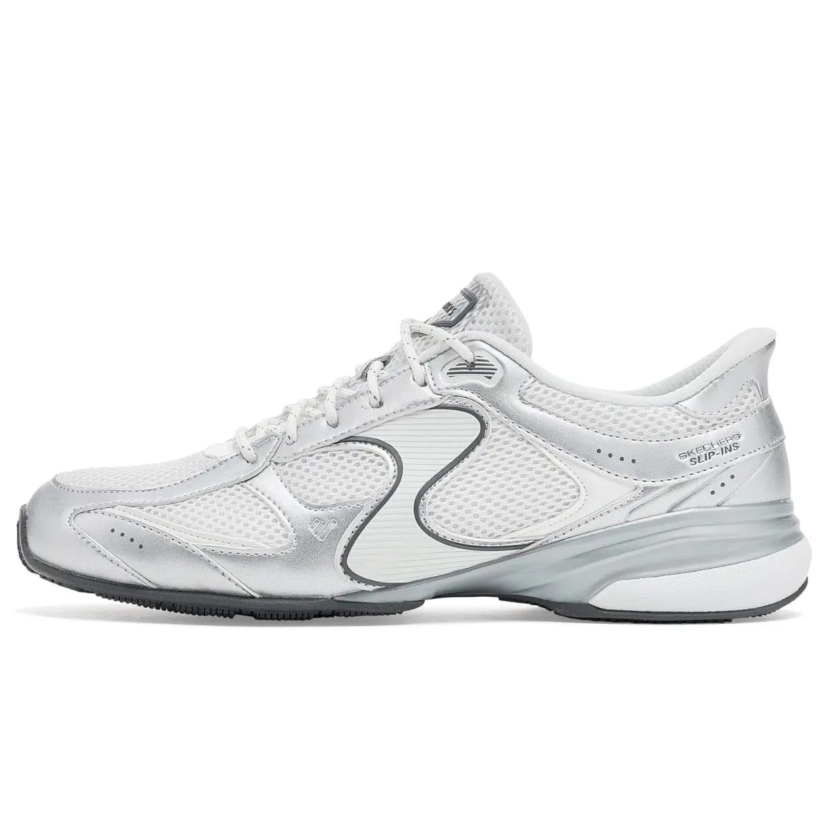 Skechers shoes - White/Silver 2