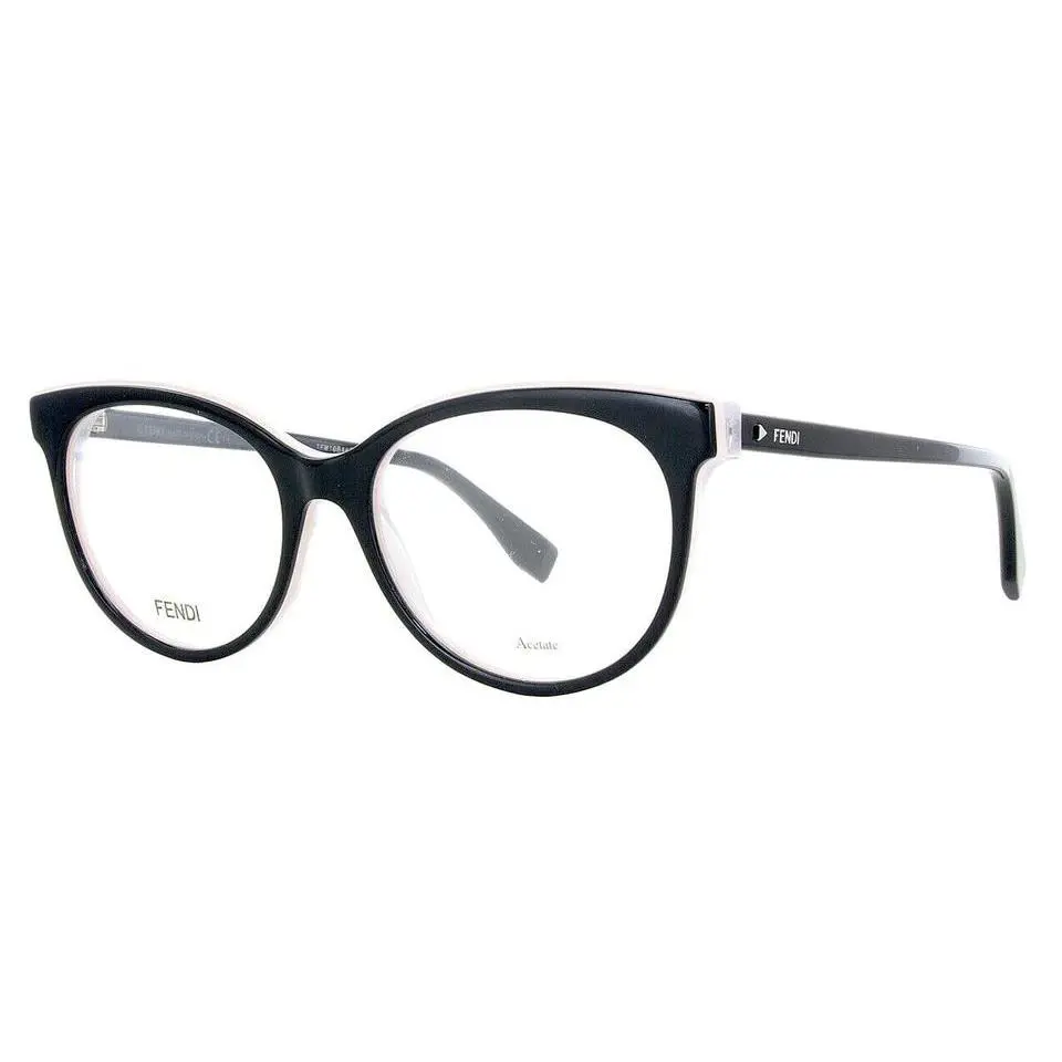 Fendi FF0254-80717-53 (no Case) FF0254-80717-53 NO Case Eyeglasses 53mm - Frame: 0807 Black
