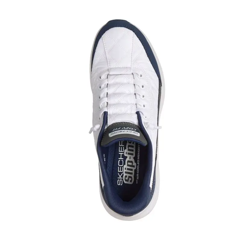 Skechers shoes - WHITE/NAVY 2