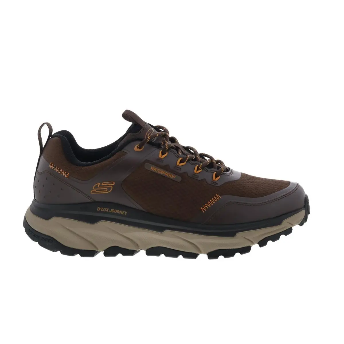 Skechers shoes - Skechers Waterproof Relaxed Fit: D`Lux Journey - Slate Peak - 237419-BRN - Brown 7