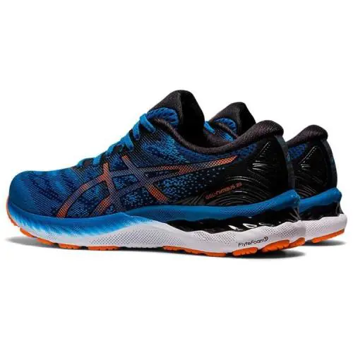 Asics Gel-nimbus(r) 23 Men`s Gel-nimbus R 23 Running Shoes 8 US Reborn Blue/black 160
