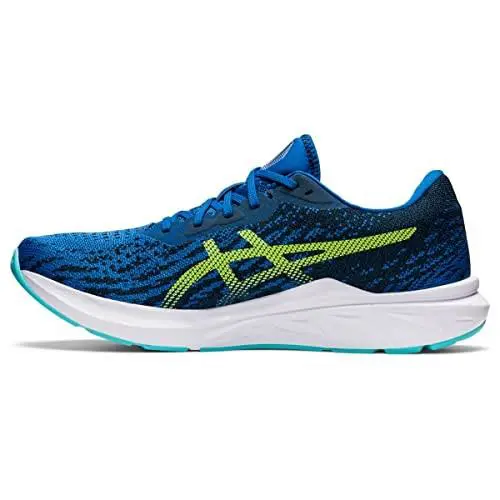 Asics Men`s Dynablast 2 Running Shoes Lake Drive/hazard Green US 9.5