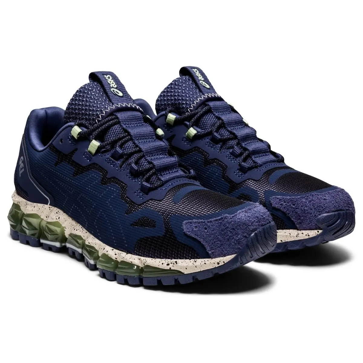 Asics shoes - ASICS GEL-Quantum 360 6 - 1202A166400 - Thunder Blue/Whisper Green (UPC: 4550456428843) 1