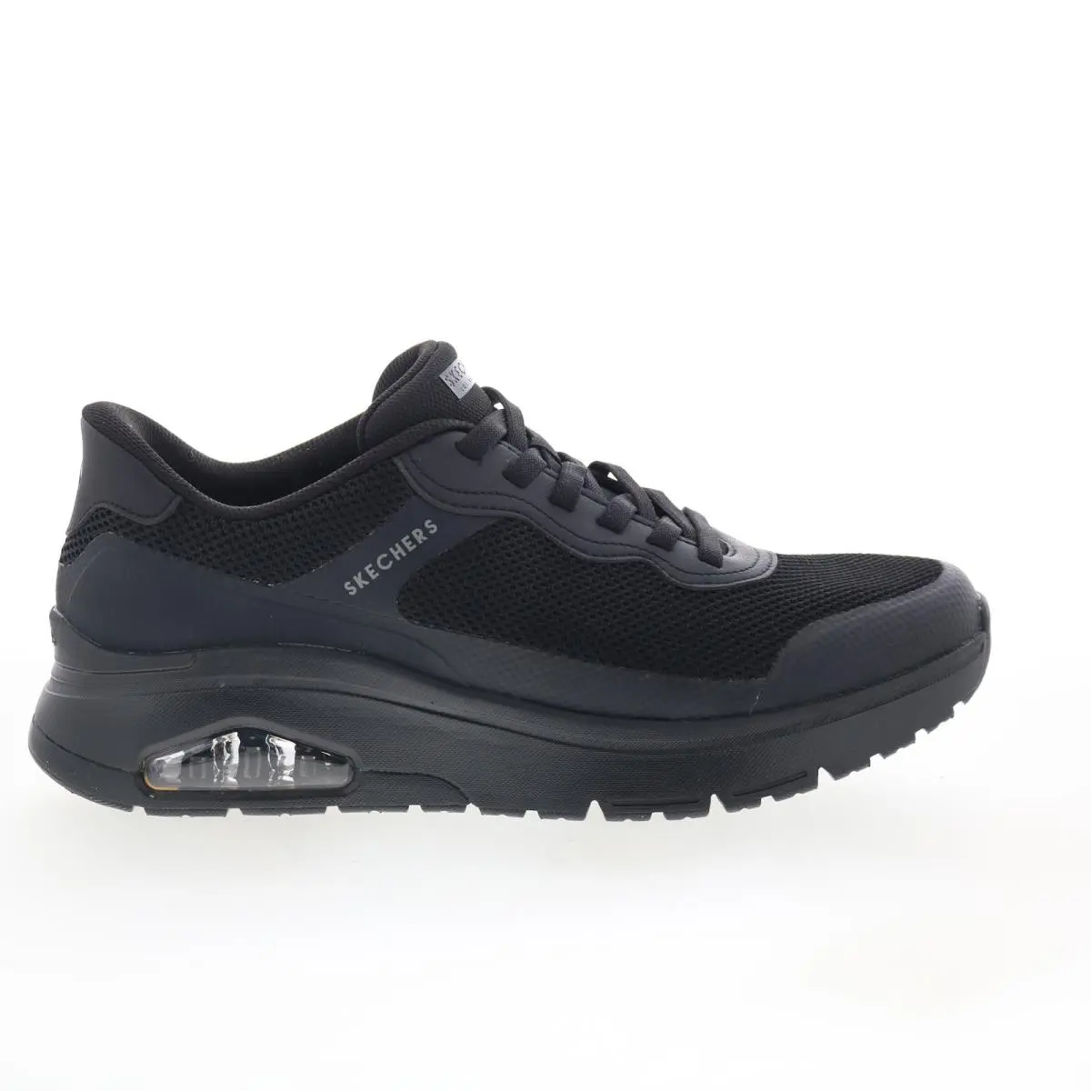 Skechers shoes - Skechers Slip-Ins: UNO Flex - Step N Knit - 183313-BBK - Black 7