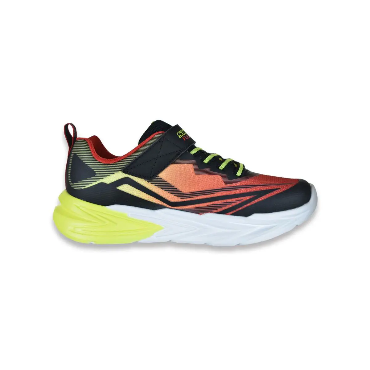 Skechers shoes - Skechers Boys` Flex Glow Light-Up Sneakers Color: black/red Size: - black/silver 4