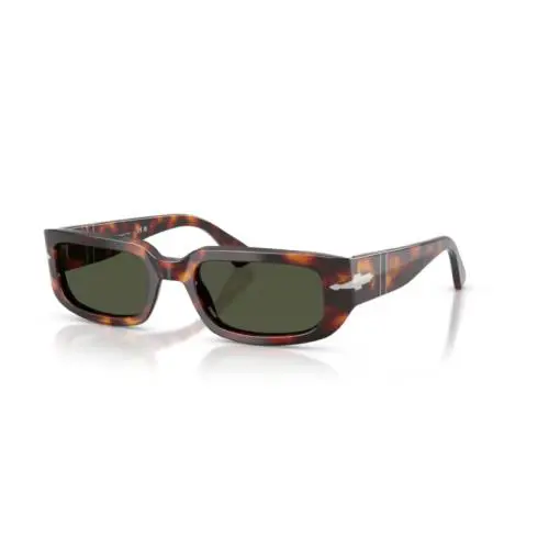 Persol 0PO3385S - Mel 24/31 Havana/green 55mm Men`s Sunglasses - Frame: Havana, Lens: Green