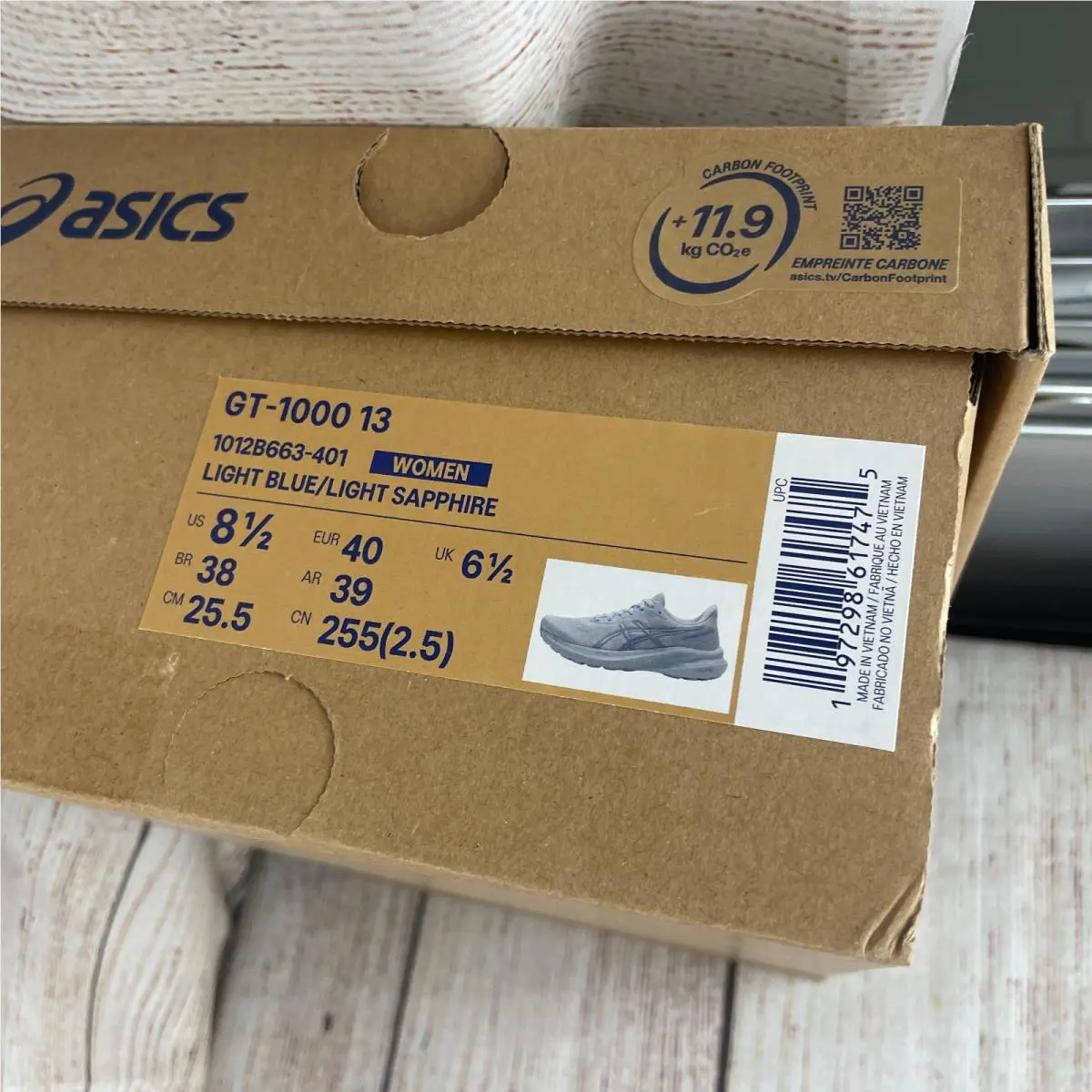 Asics shoes - ASICS GR-1000 13 - GT-1000 13 - Piedmont Grey/Black (UPC: 197298677431) 9
