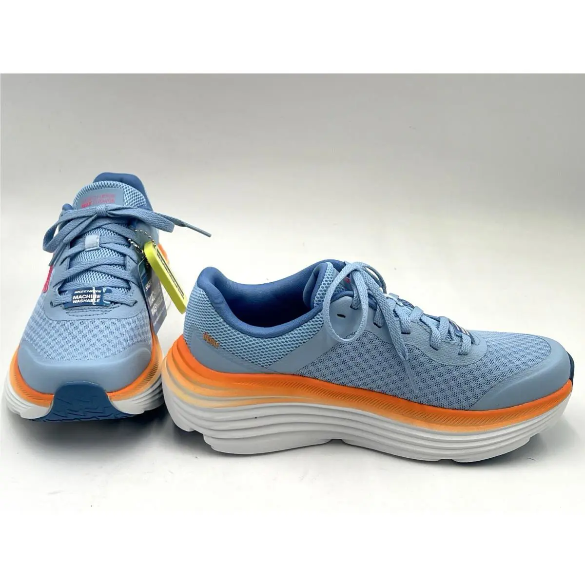 Skechers shoes - MAX CUSHIONING ENDEAVOUR - MAX CUSHIONING ENDEAVOUR - 129470 - BLUE ORANGE 5