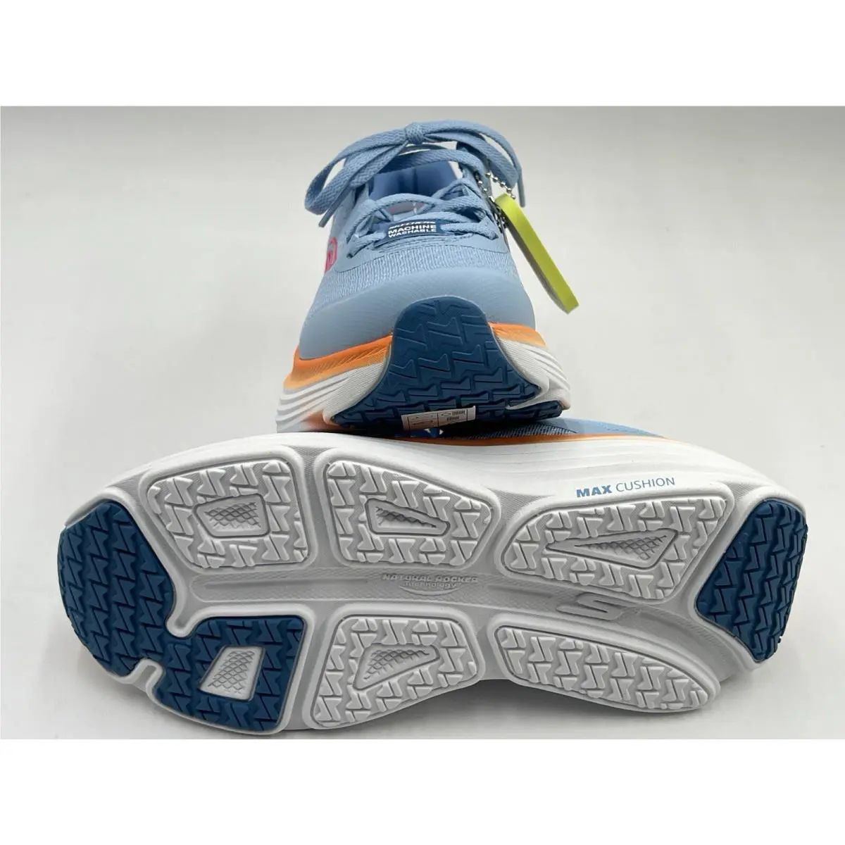 Skechers shoes - MAX CUSHIONING ENDEAVOUR - MAX CUSHIONING ENDEAVOUR - 129470 - BLUE ORANGE 7