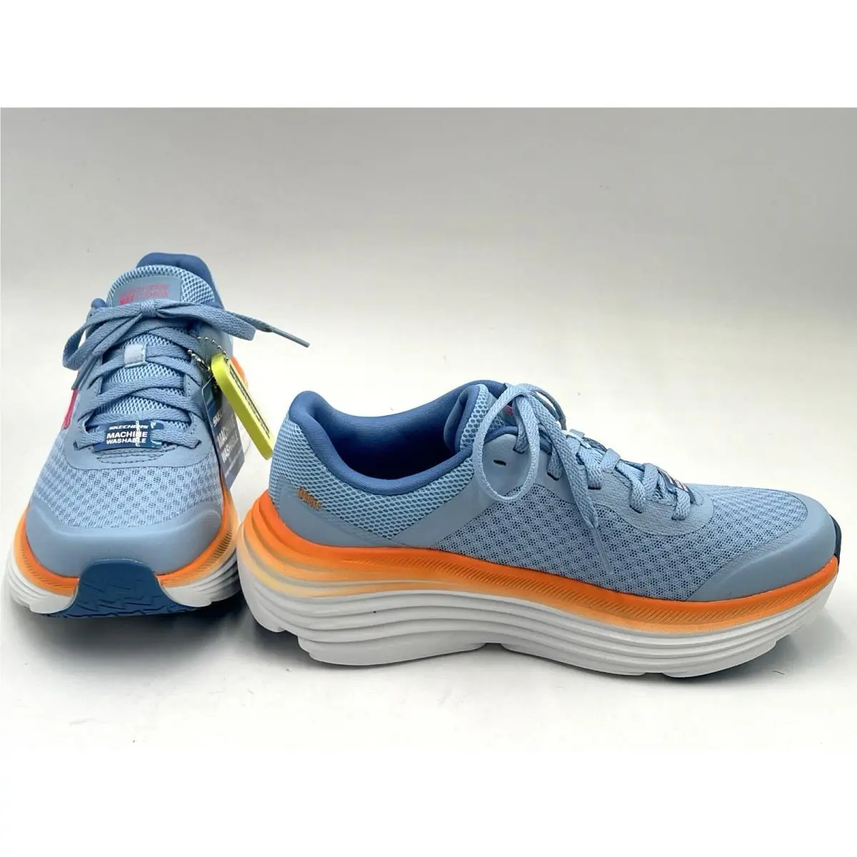 Skechers shoes - MAX CUSHIONING ENDEAVOUR - MAX CUSHIONING ENDEAVOUR - 129470 - BLUE ORANGE 5