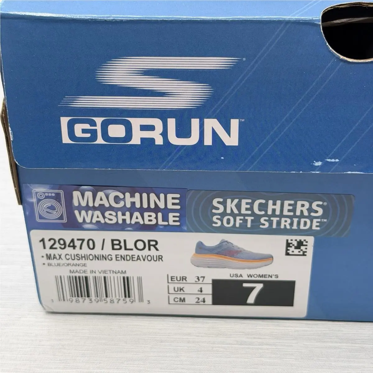 Skechers shoes - Skechers GO Run - Run - 129470 - Blue 6