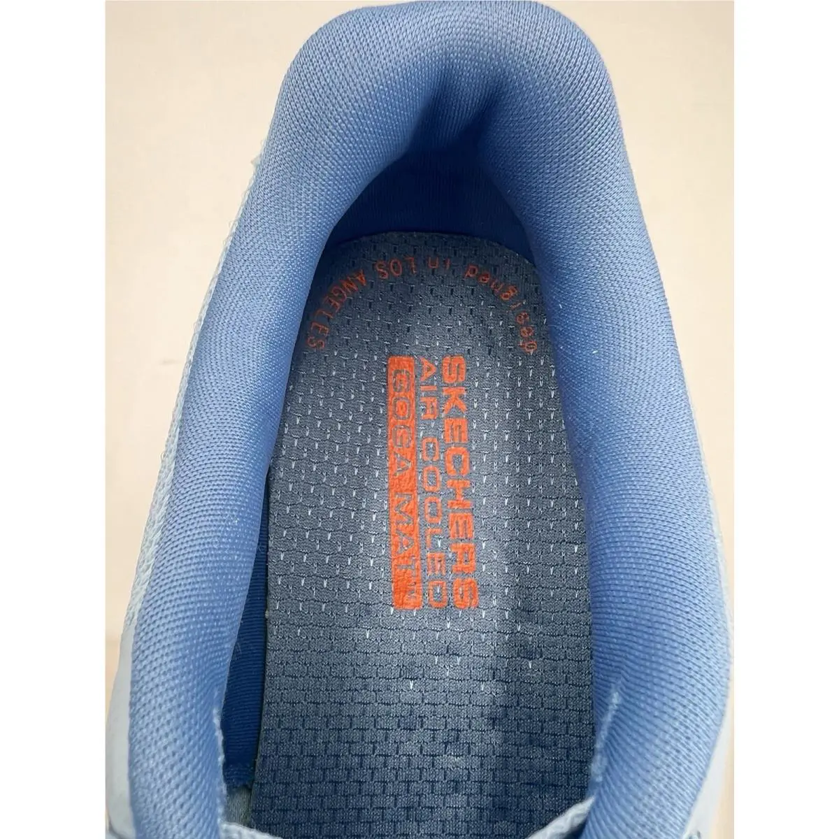 Skechers shoes - MAX CUSHIONING ENDEAVOUR - MAX CUSHIONING ENDEAVOUR - 129470 - BLUE ORANGE 8