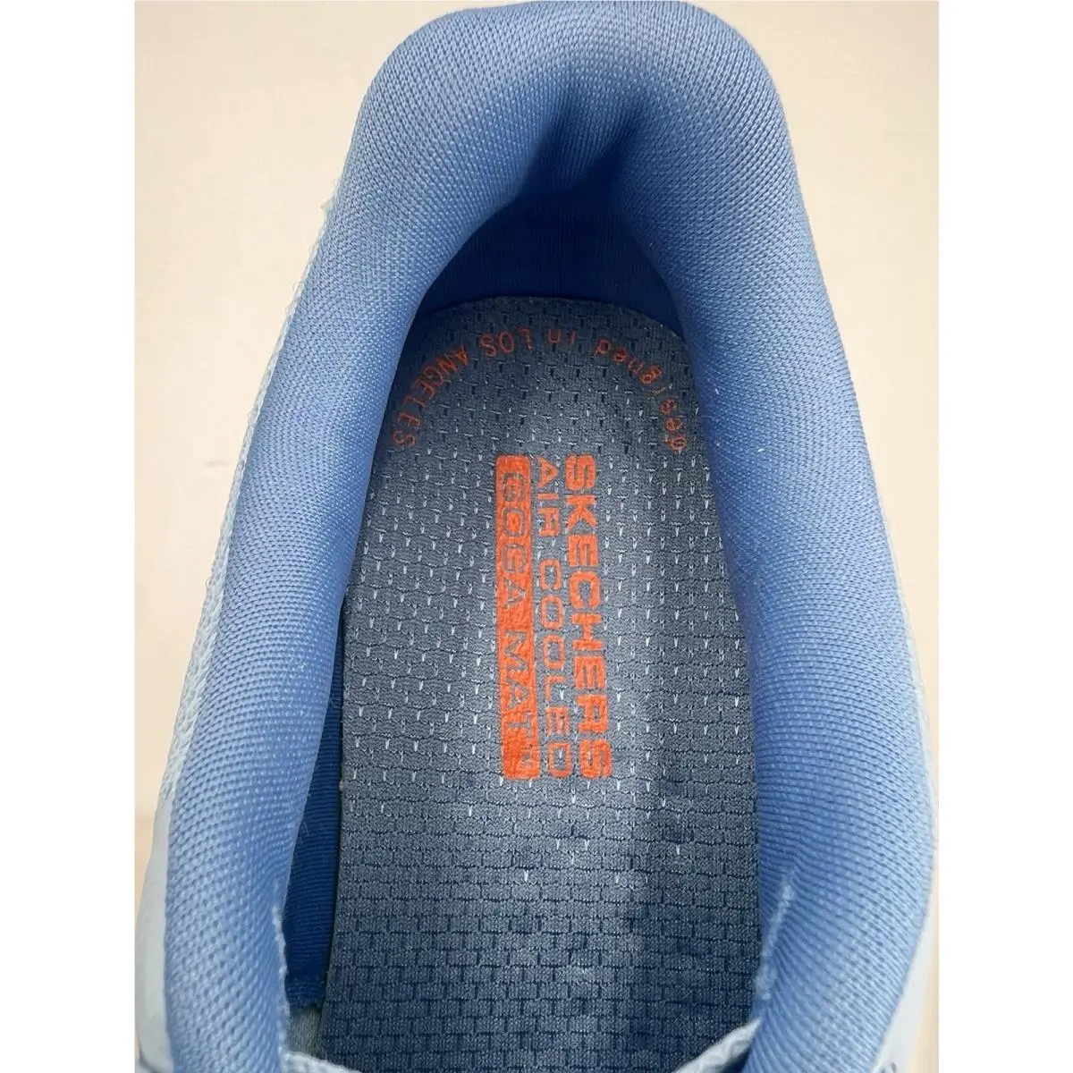 Skechers shoes - MAX CUSHIONING ENDEAVOUR - MAX CUSHIONING ENDEAVOUR - 129470 - BLUE ORANGE 8