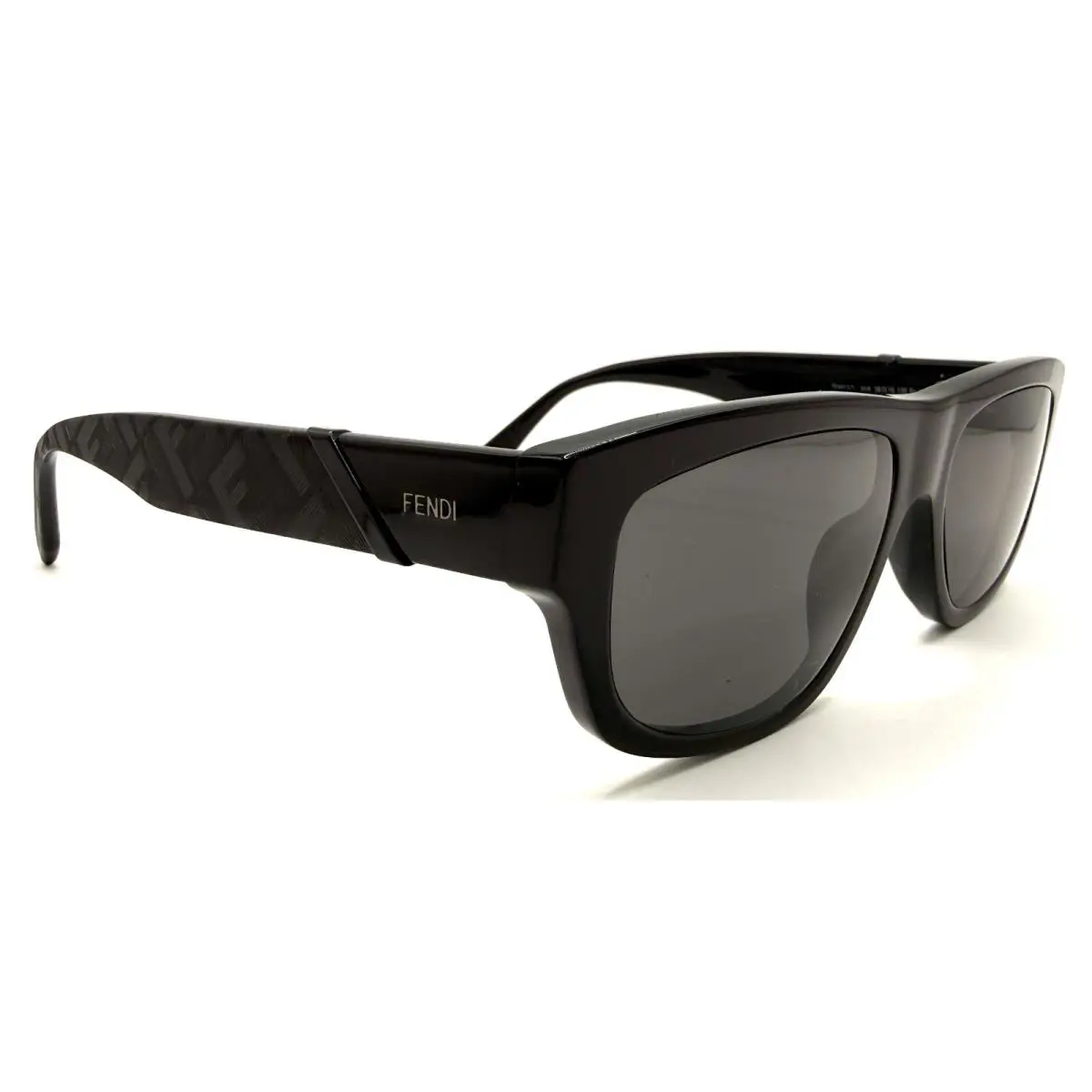 Fendi FE40157I FE 40157I 01A Black Sunglasses 56-16-150 Rx