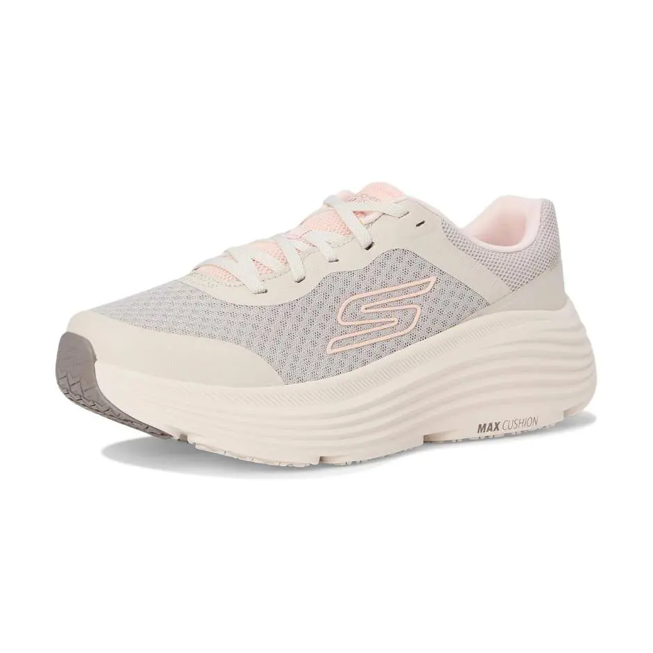 Womens Skechers Max Cushioning Endeavour - Natural Mesh Size 10 US 129470 - Natural