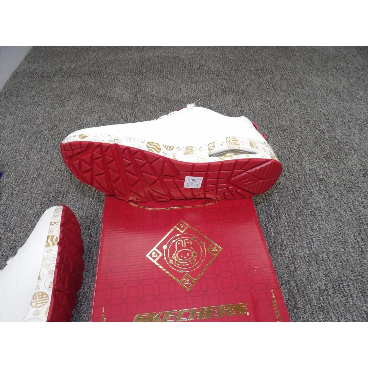 Skechers shoes - 894185INTRD - 894185/INTRD - White, Red, Gold 2