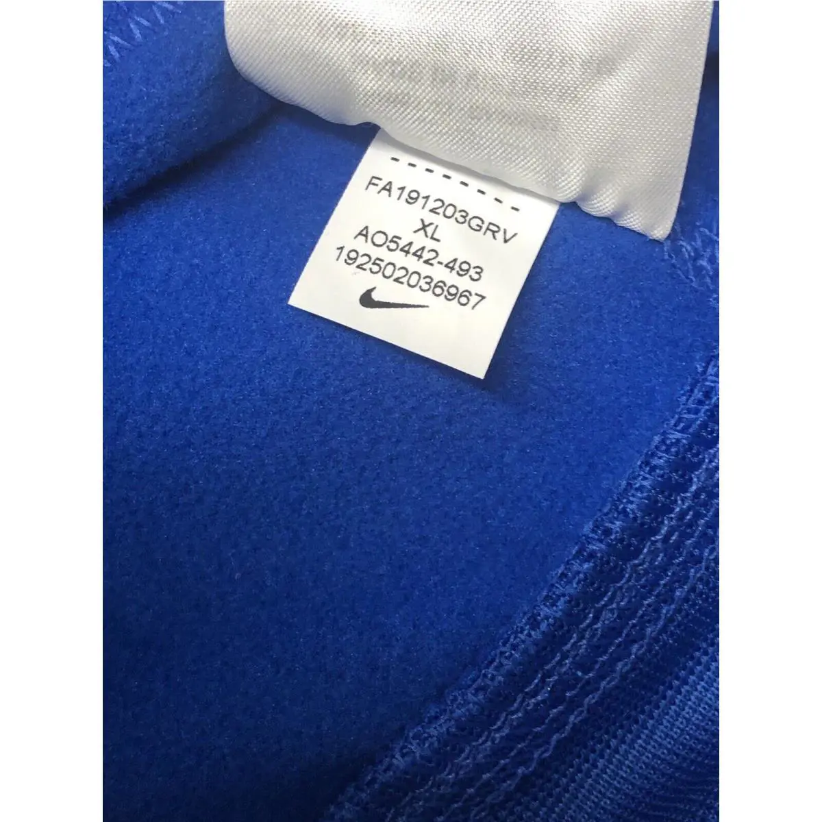 Nike clothing - AO5442-493 - AO5442-493 - Red, White, Blue, Manufacturer: Game Royal (UPC: 192502036967) 2