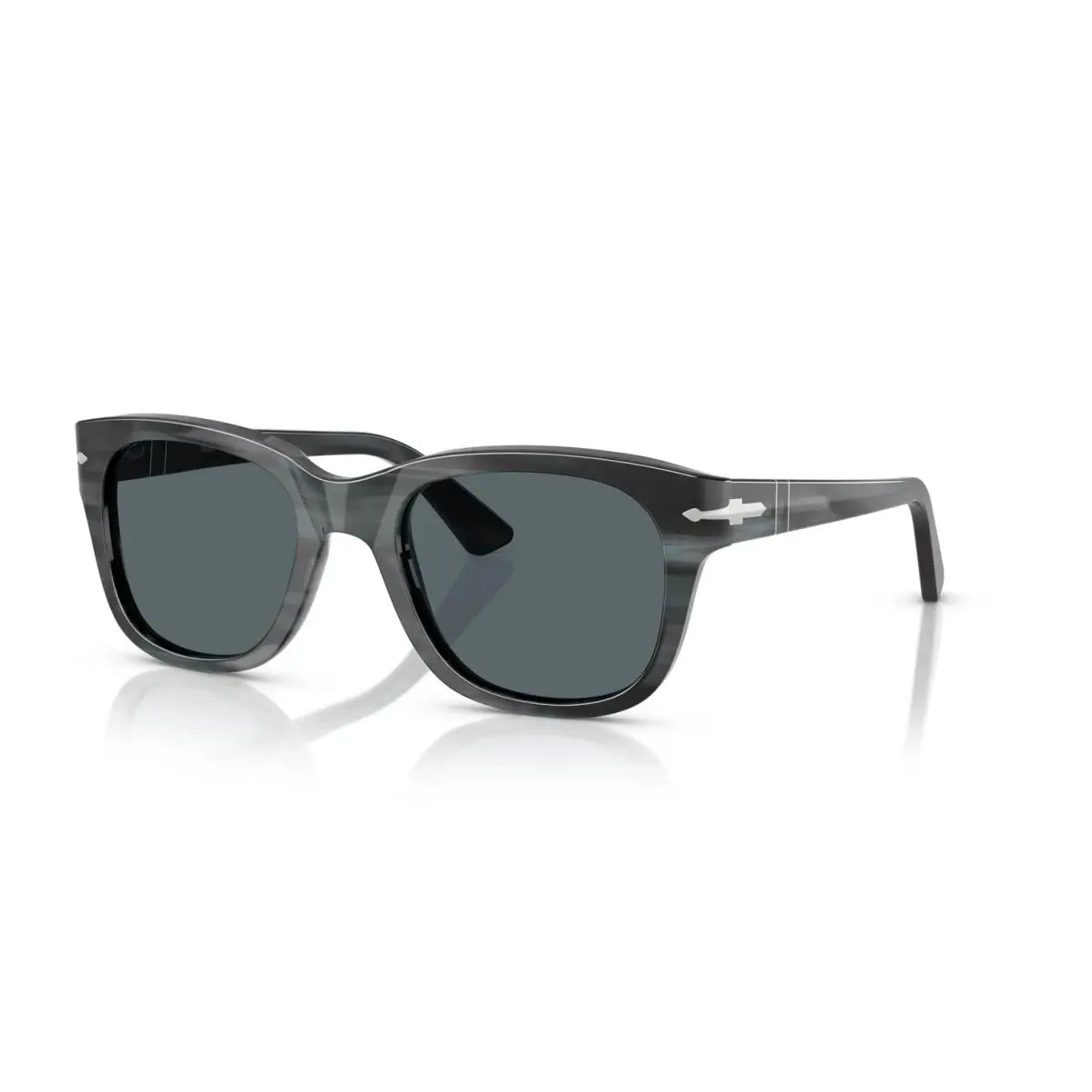 Persol PO 3372S Striped Grey/blue 1224R5 Sunglasses