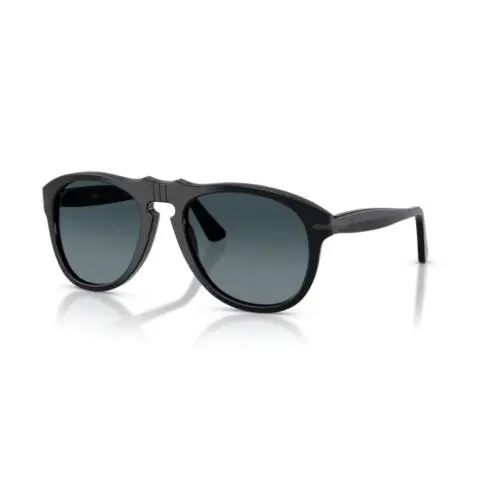 Persol PO0649NE 95 S3 Black Blue Gradient Polarized 54 mm Unisex Sunglasses