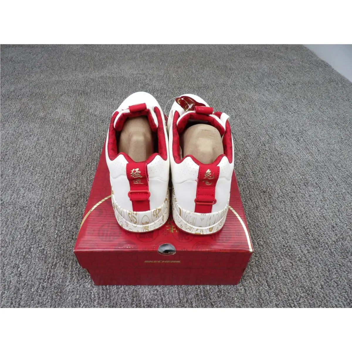 Skechers shoes - Skechers Celebrat-Airy - 894185/NTRD - White, Red, Gold 3