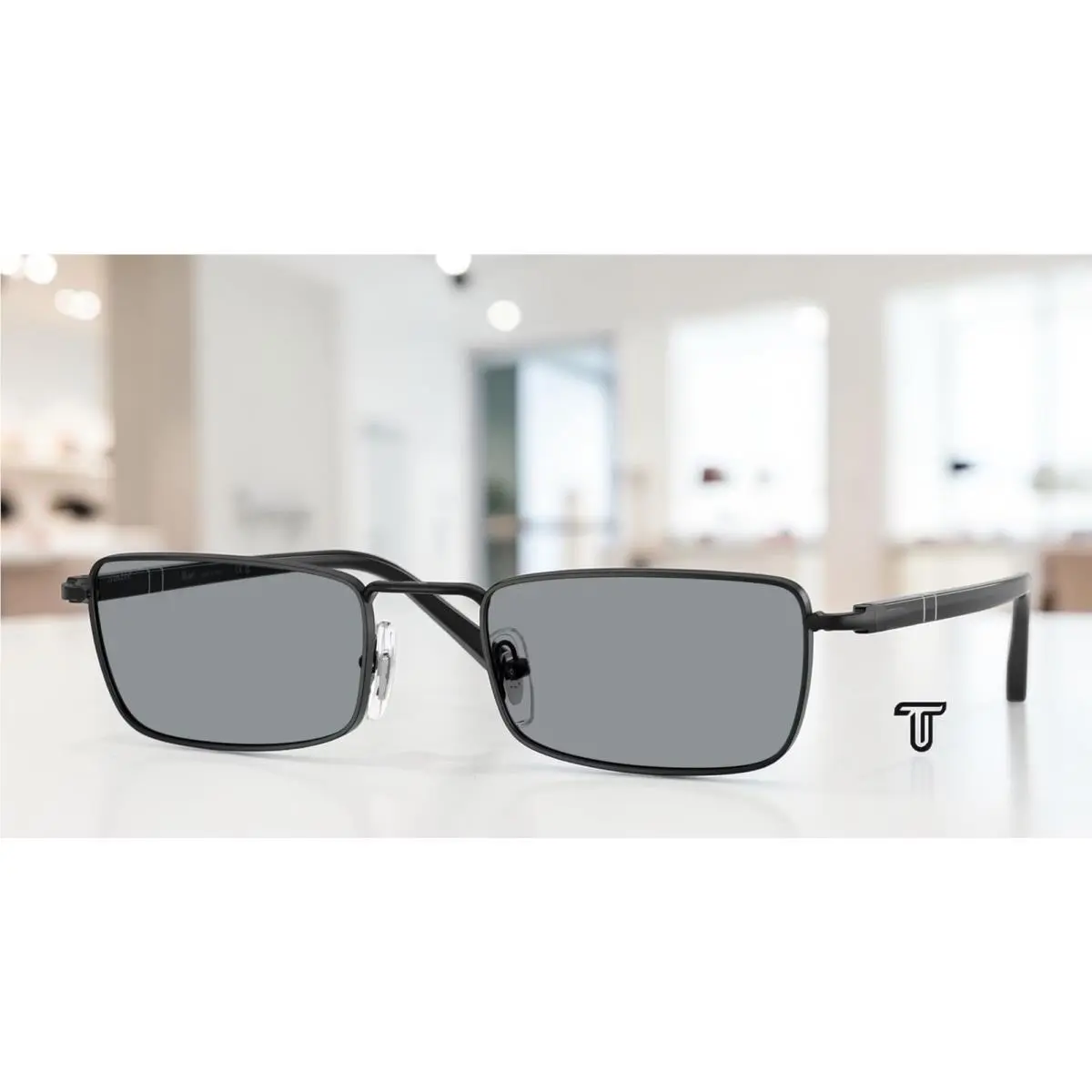 PO1025S 1078R5 Black Grey 54 mm Unisex Sunglasses by Persol
