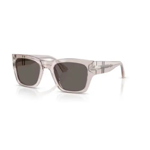 Persol 0PO3384S 1229B1 Transparent Brown Grey/dark Grey 52mm Mens Sunglasses