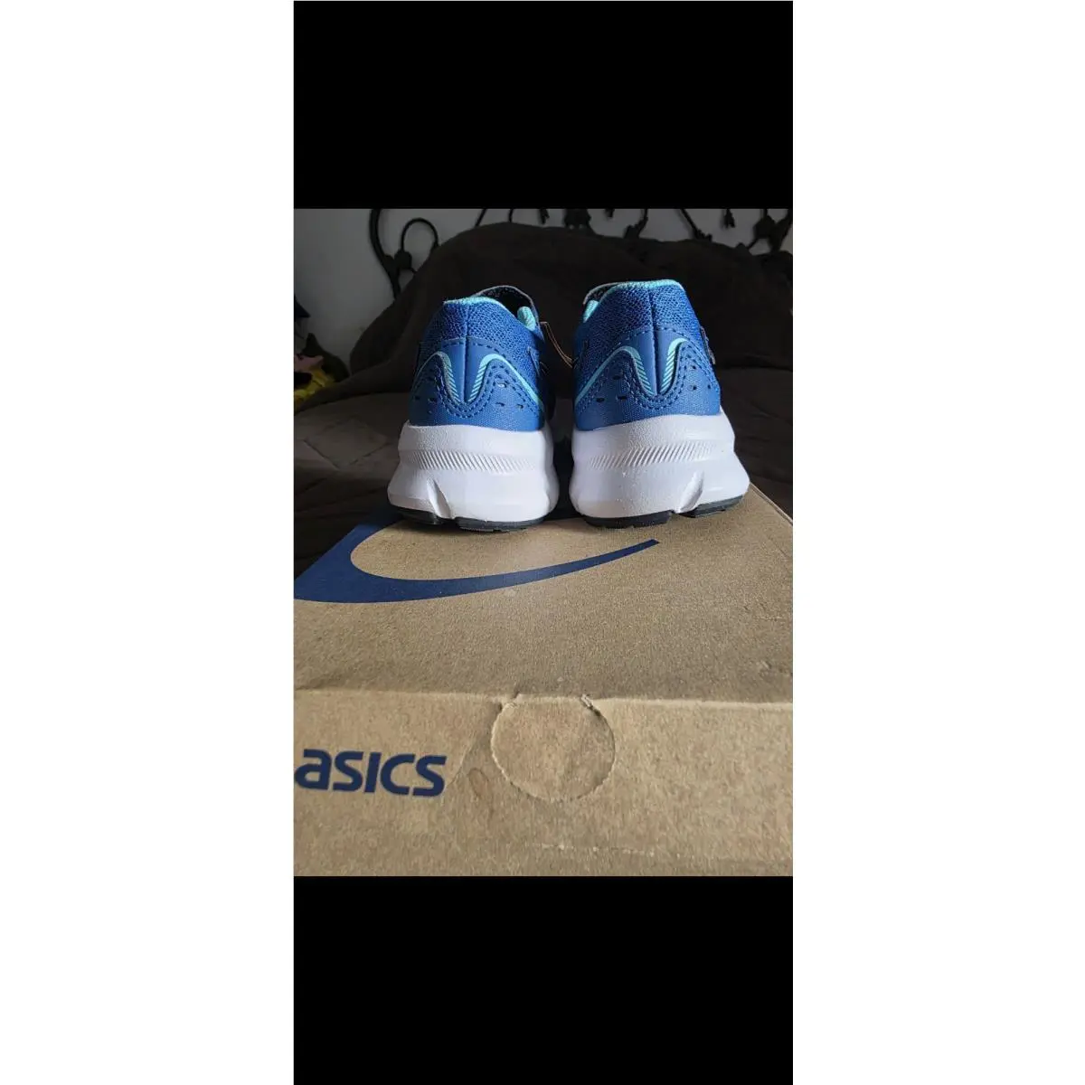Asics shoes - Jolt 3 PS - Jolt - 1014A338-400 - Lake Drive/Black 8