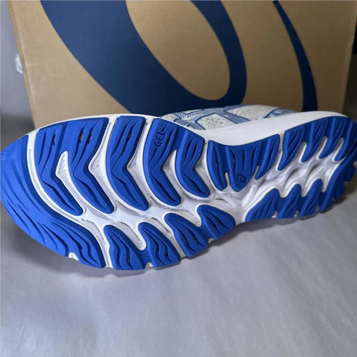Asics shoes - ASICS GEL-Cumulus 23 - White/Tuna Blue 8
