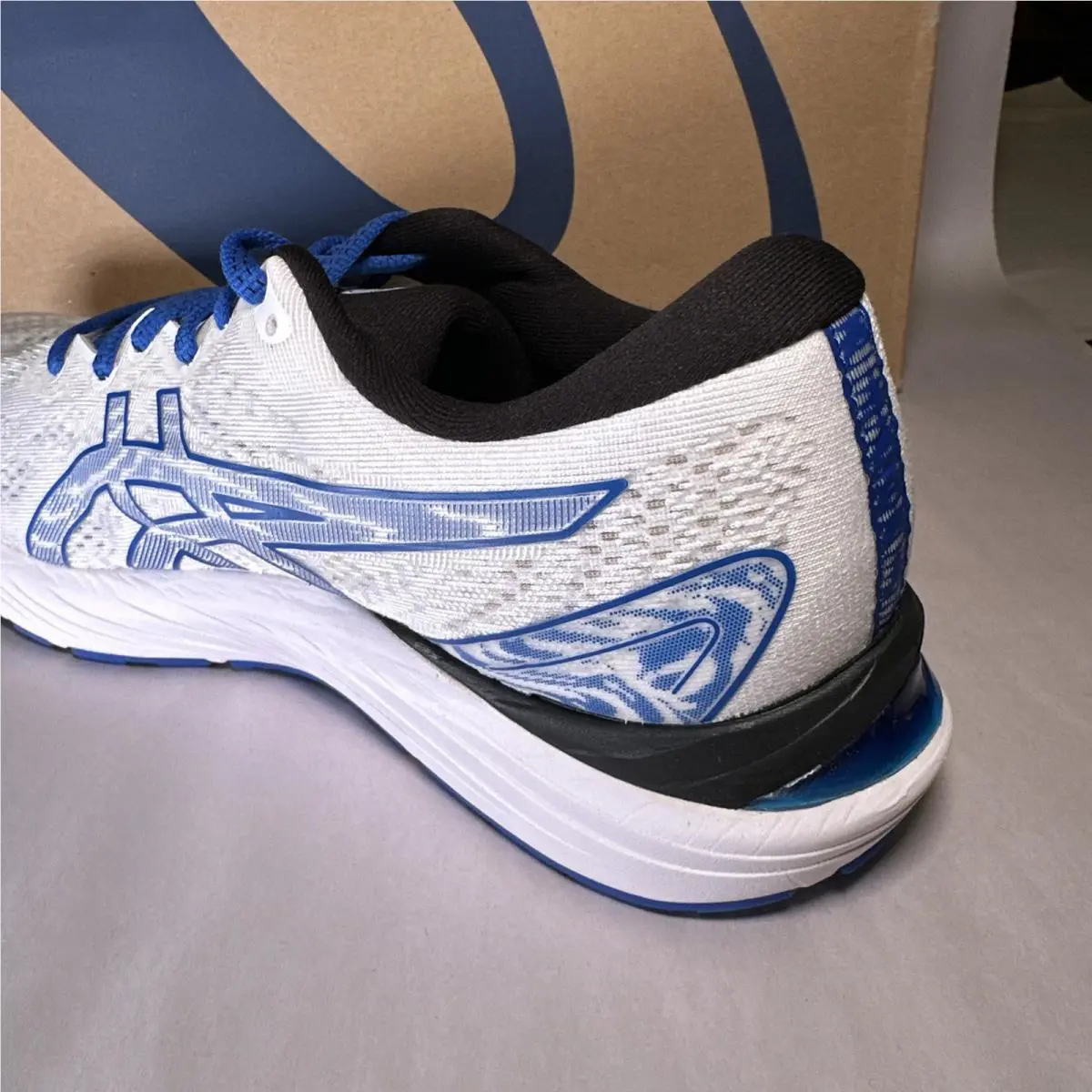 Asics shoes - ASICS GEL-Cumulus 23 - White/Tuna Blue 3