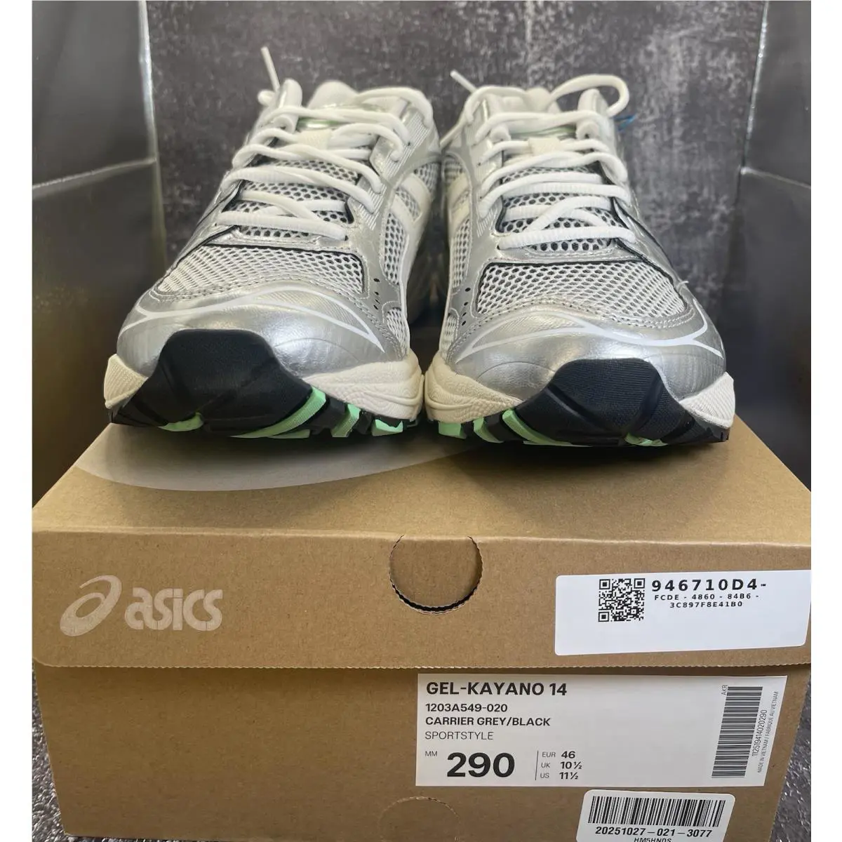 Asics shoes - ASICS GEL-Kayano - 1203A549-020 - Gray 5