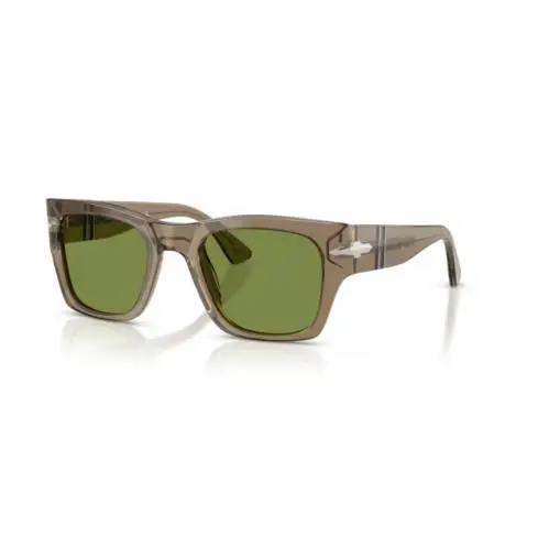 Persol PO3384S 12284E Transparent Bown Green 52 mm Unisex Sunglasses