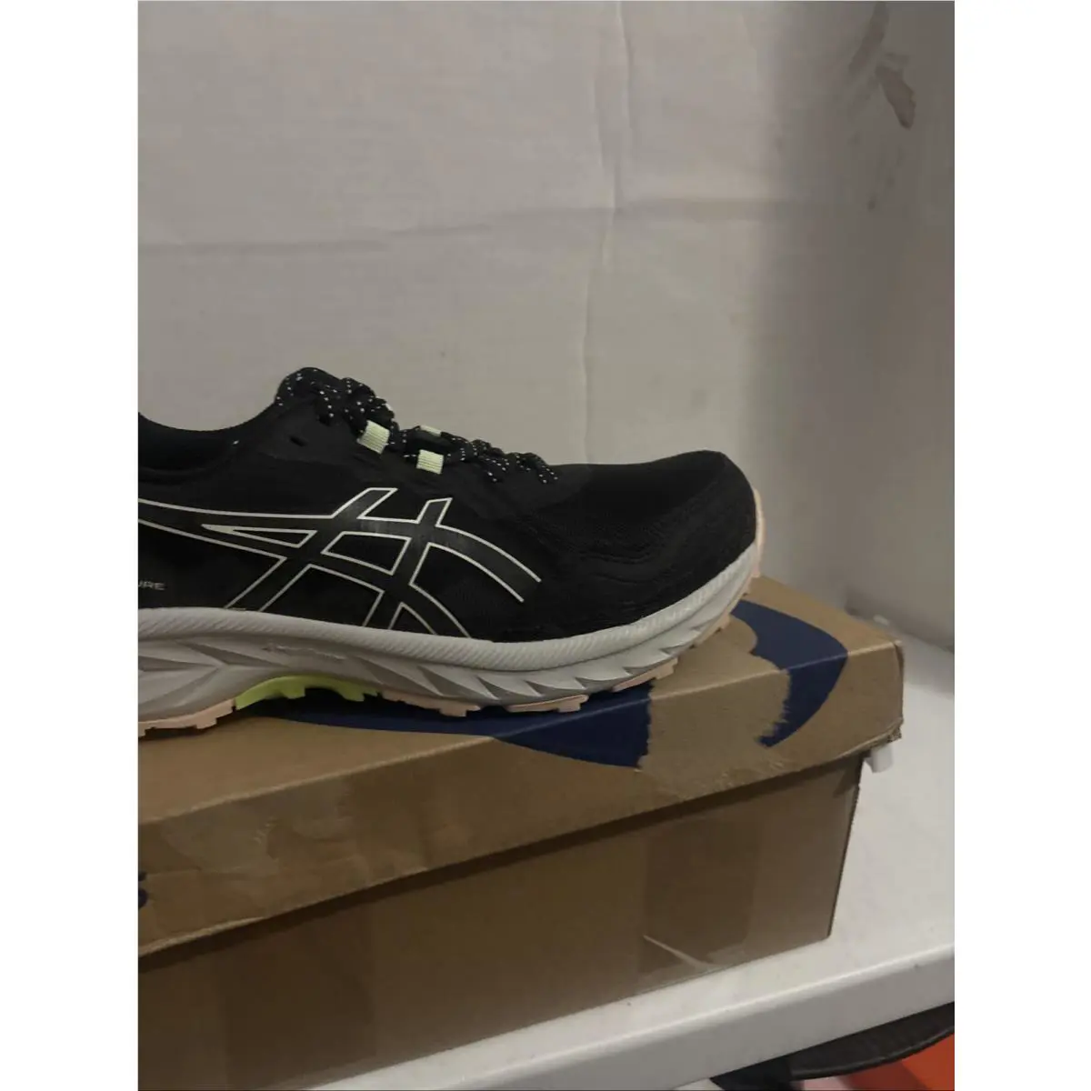 Asics shoes - ASICS GEL-Venture - 1012B759-003 - BLACK/WHISPER GREEN 13