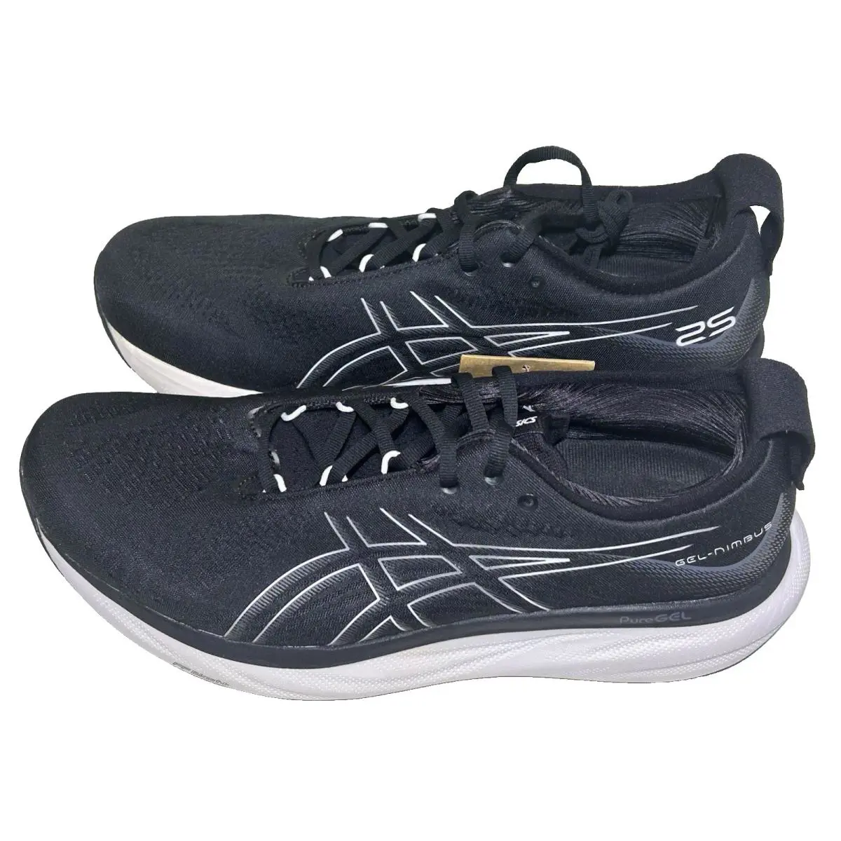 Asics shoes - Gel-Nimbus 25 - Black/Pure Silver (UPC: 196074638697) 2