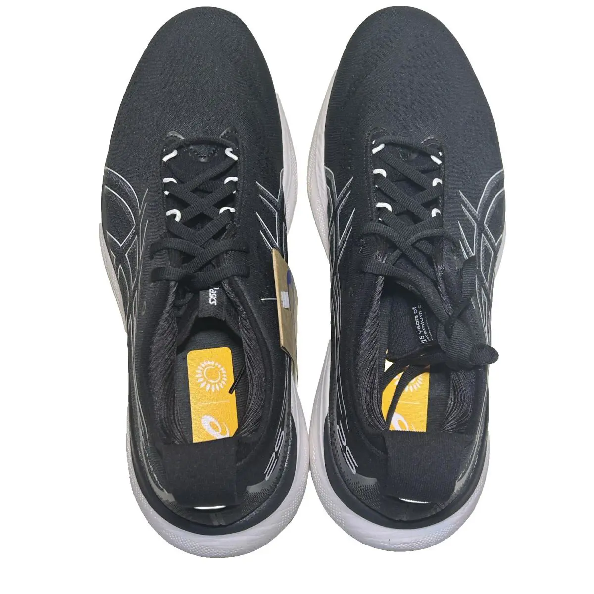 Asics shoes - Gel-Nimbus 25 - Black/Pure Silver (UPC: 196074638697) 5
