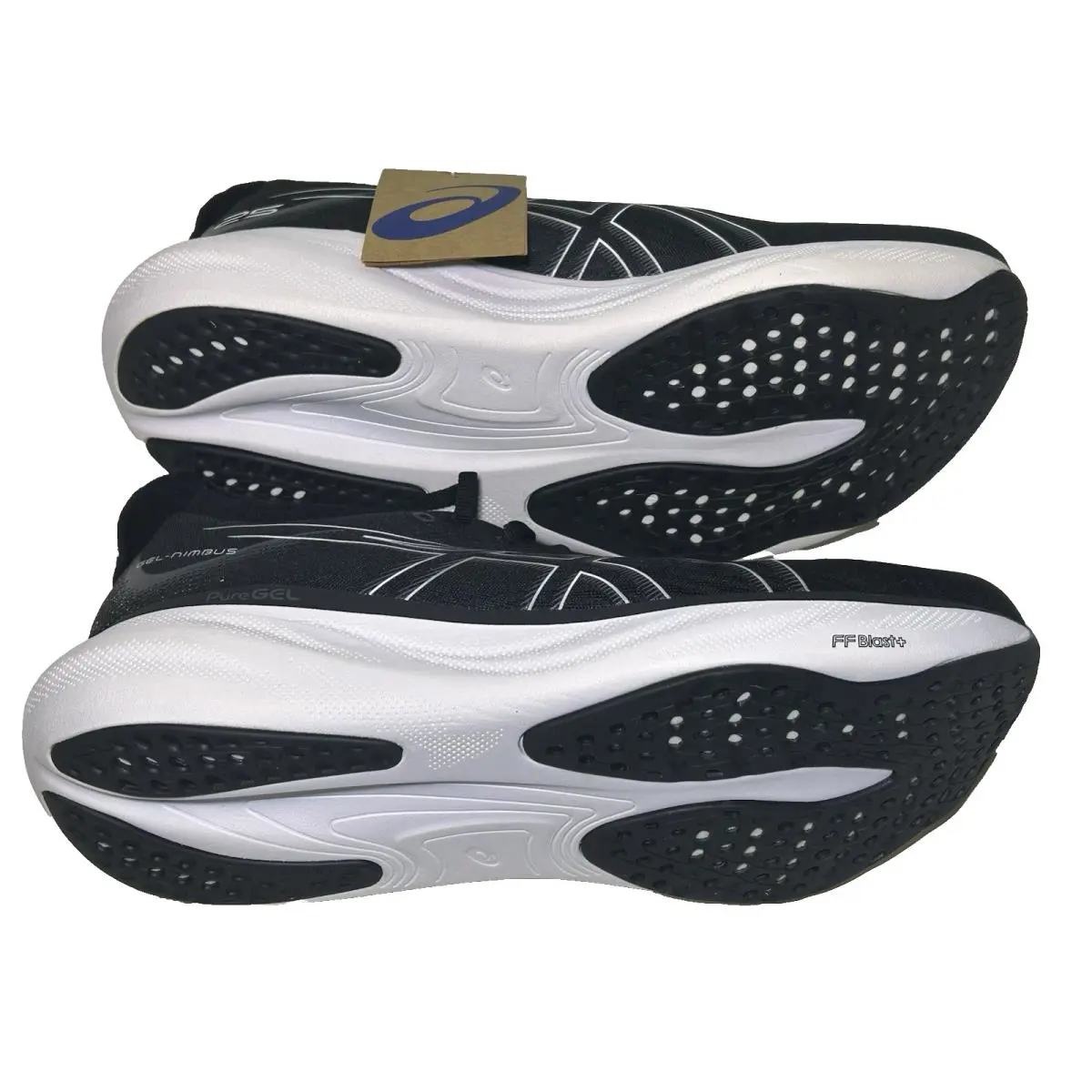 Asics shoes - Gel-Nimbus 25 - Black/Pure Silver (UPC: 196074638697) 6