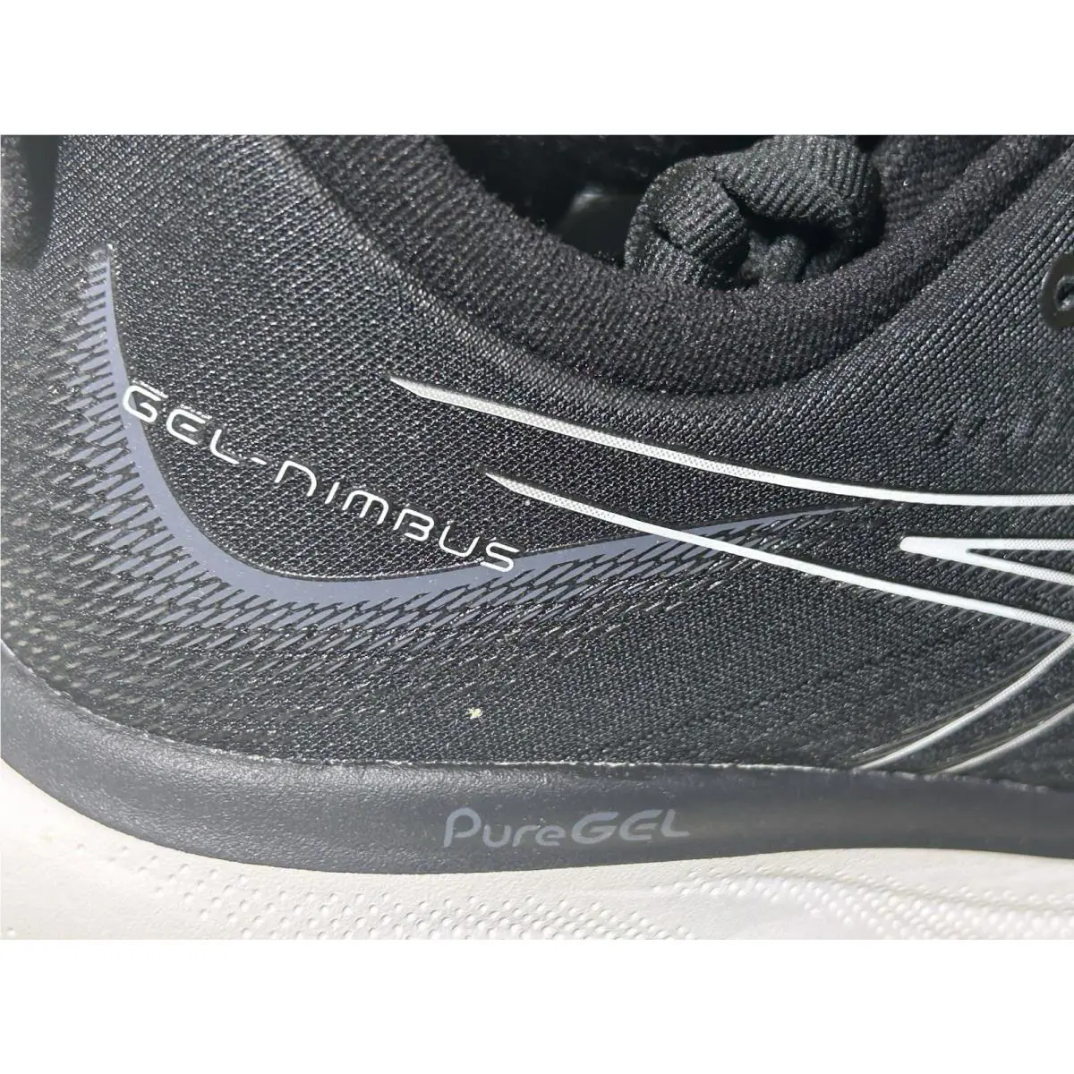 Asics shoes - Gel-Nimbus 25 - Black/Pure Silver (UPC: 196074638697) 0