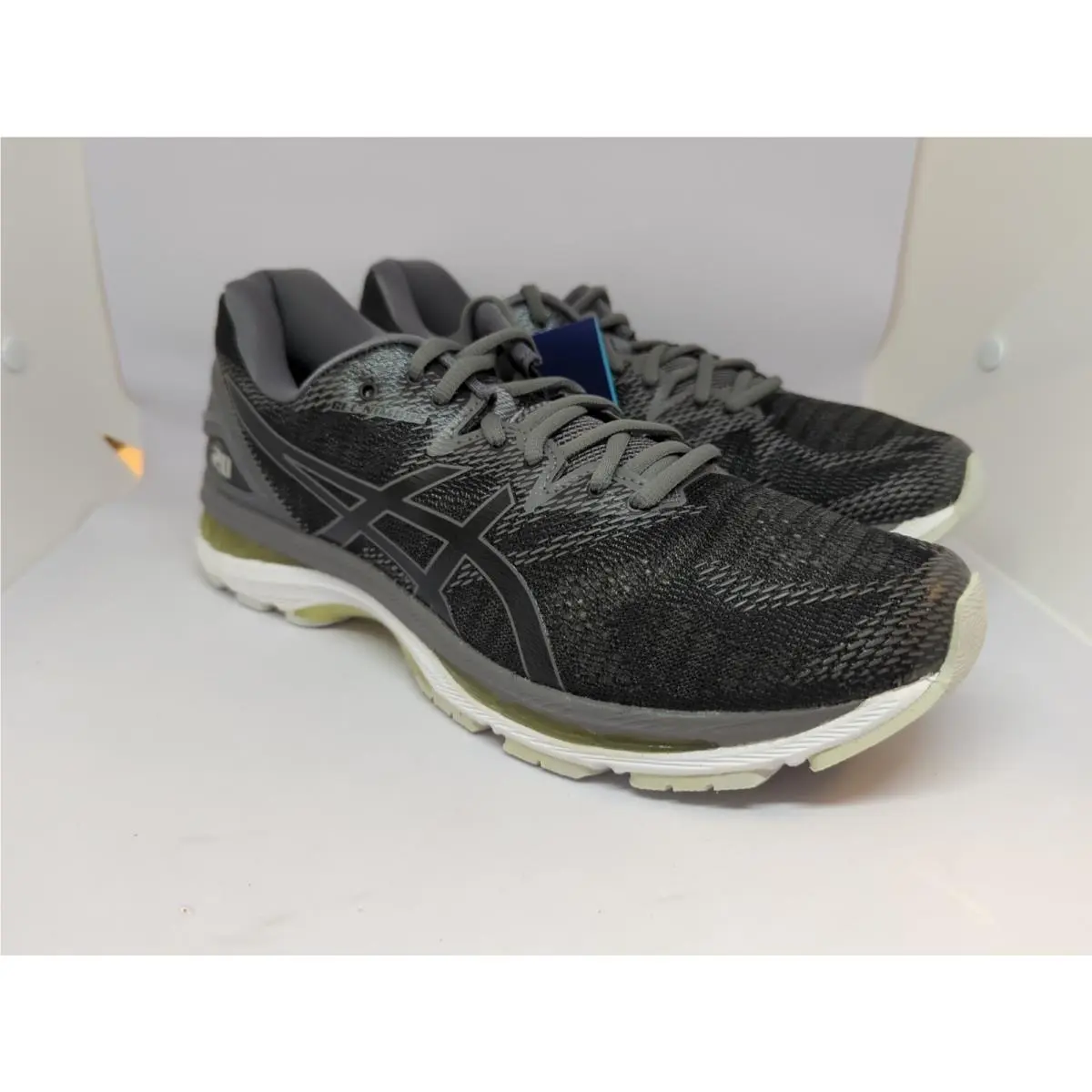 Asics Gel-nimbus 20 Mens Running Shoes Black/carbon Sz 10