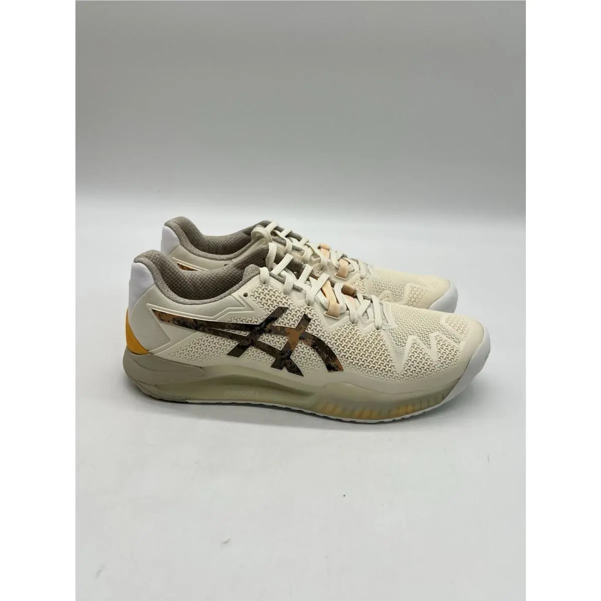 Asics shoes - Asics Gel Resolution 8 - Gel Resolution - 1041A220-101 - Cream Putty 11