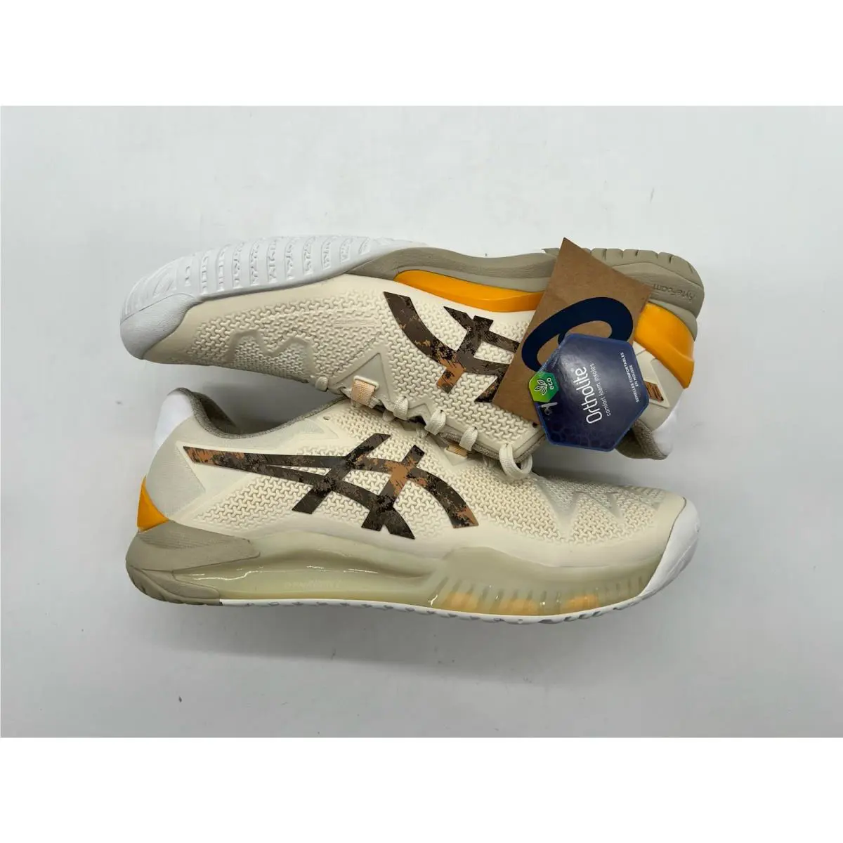 Asics shoes - Asics Gel Resolution 8 - Gel Resolution - 1041A220-101 - Cream Putty 3