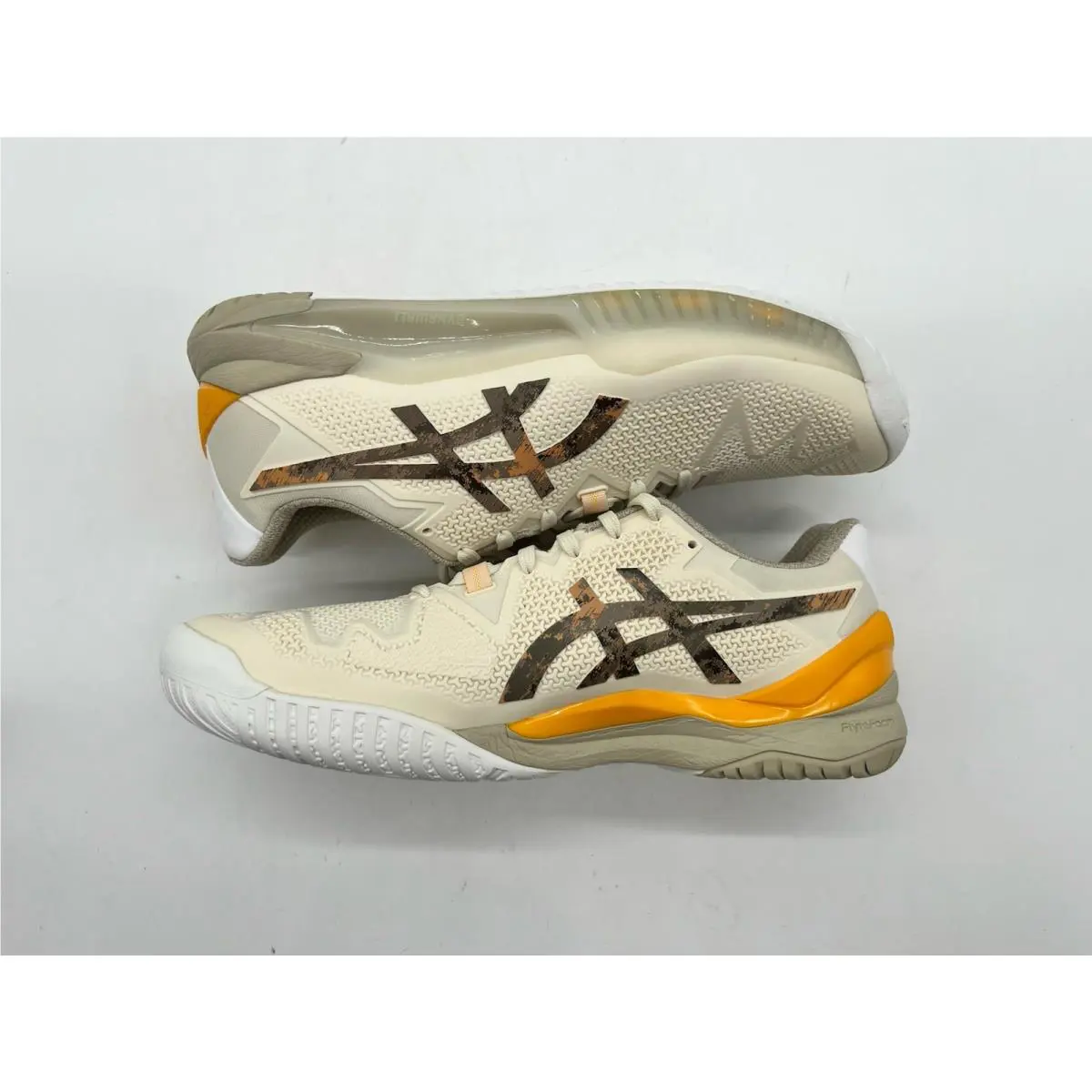 Asics shoes - Asics Gel Resolution 8 - Gel Resolution - 1041A220-101 - Cream Putty 5