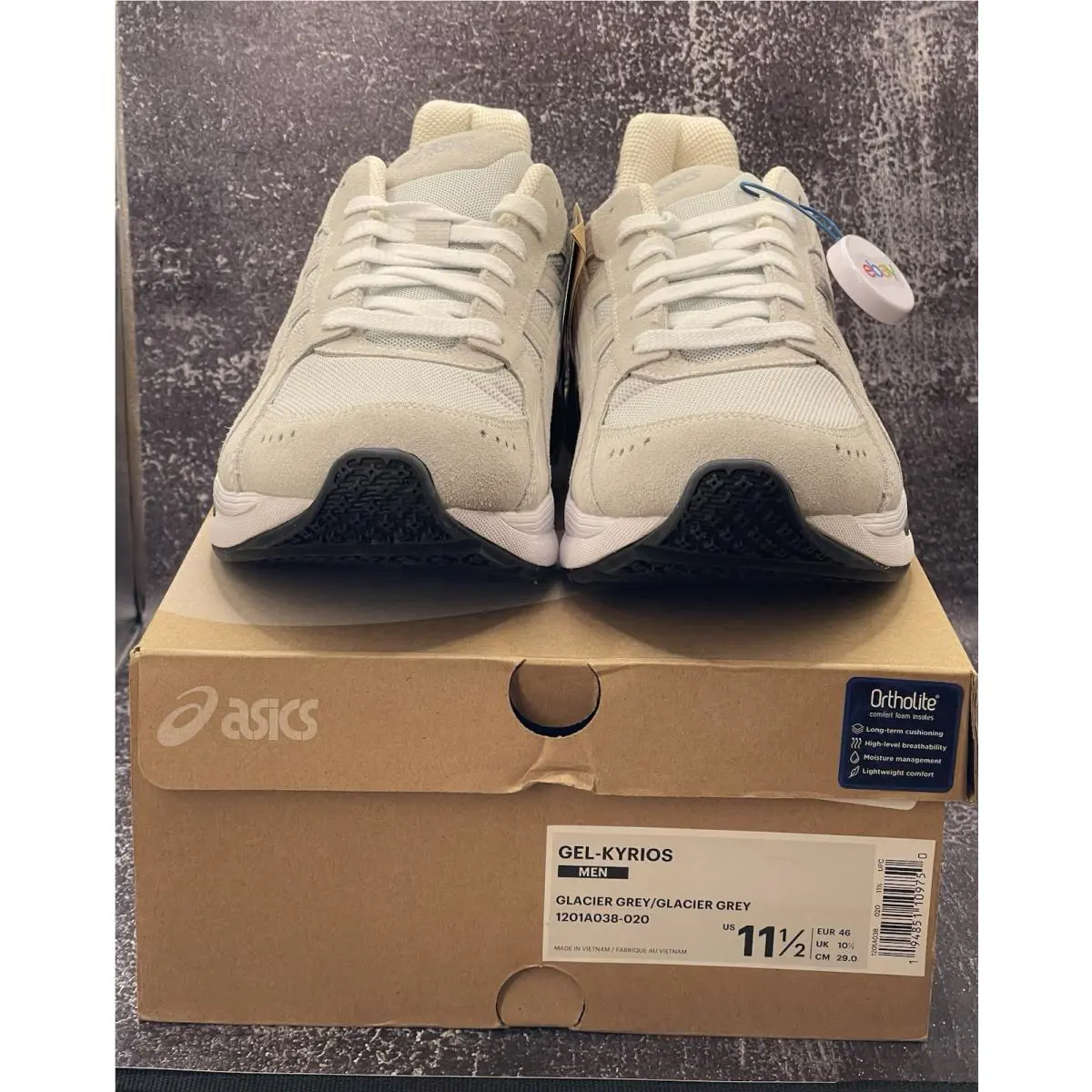 Asics shoes - ASICS GEL-Kyrios - 1201A038-020 - Gray 5