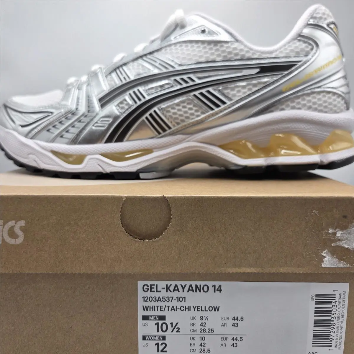 Asics shoes - ASICS GEL-Kayano 14 - 1203A537-101 - White 5