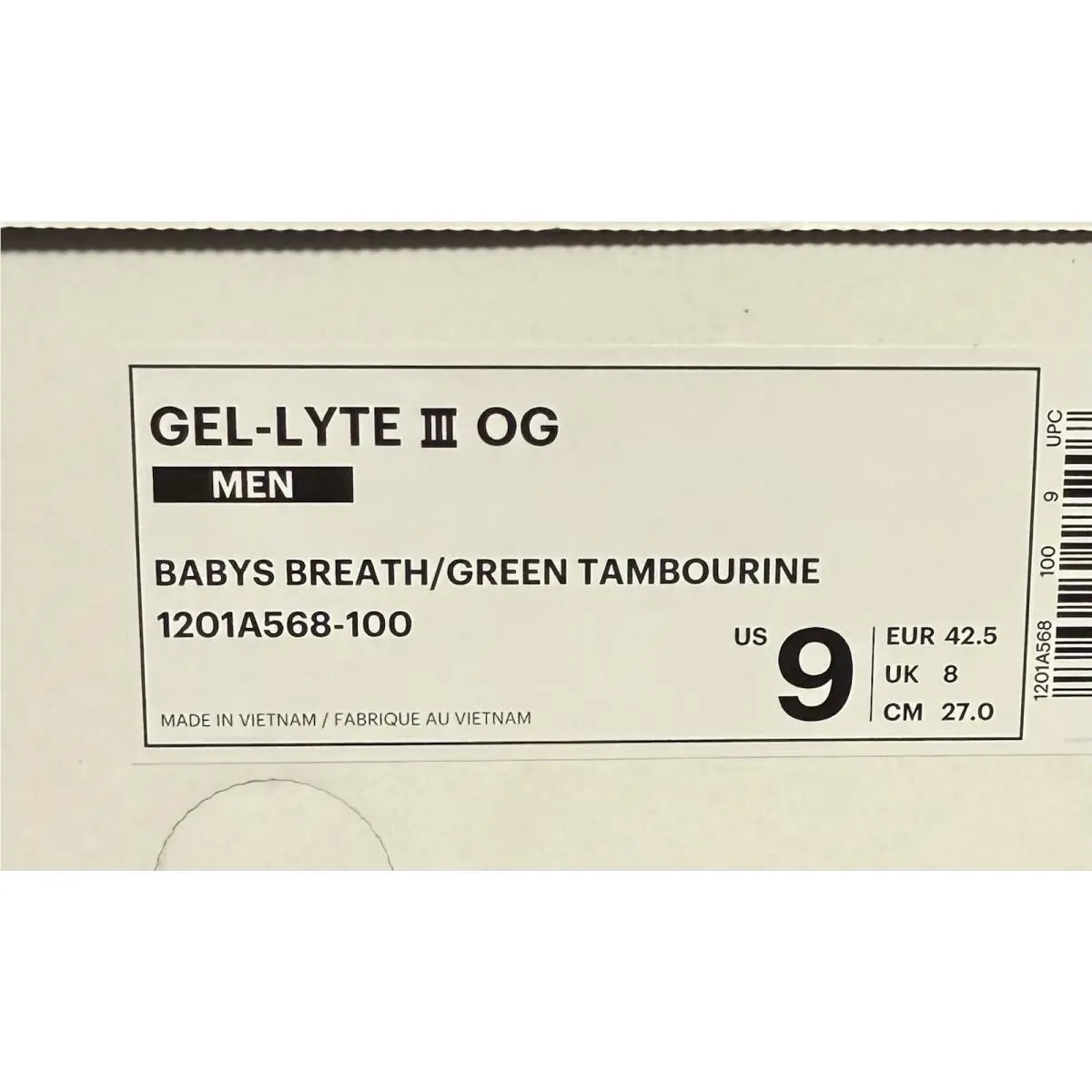 Asics shoes - ASICS Gel Lyte 3 - Gel Lyte - 1201A568 - Green 10