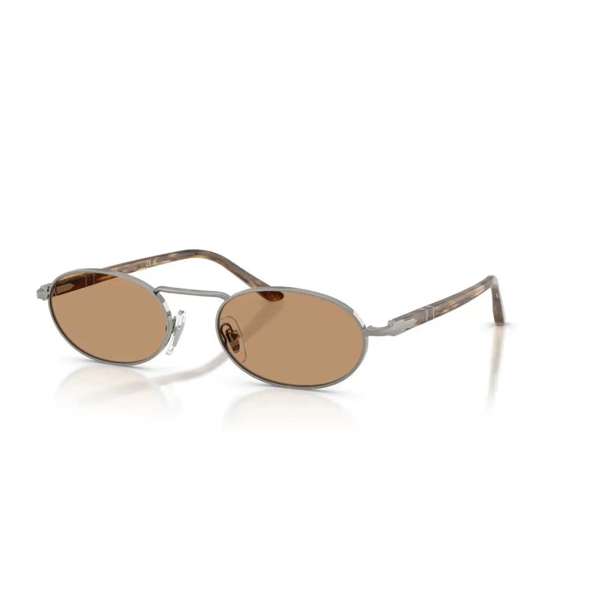 Persol PO 1023S Gunmetal/brown 113256 Sunglasses - Frame: Gunmetal, Lens: Brown